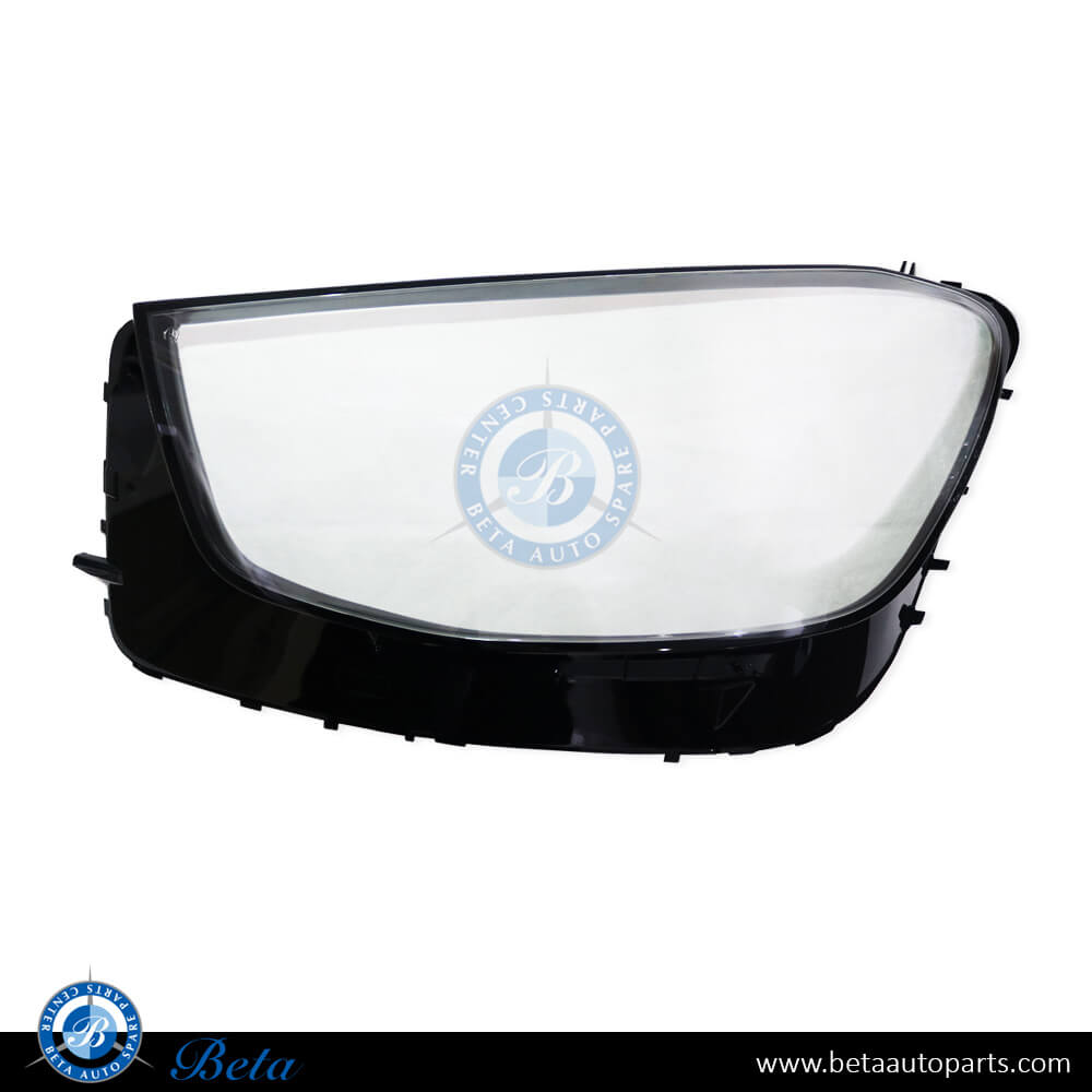 Left Side Headlamp Lens for Mercedes GLC-Class W253 2020-Up models, Part Number 2539068101 Left Side Headlamp Lens for Mercedes GLC-Class W253 2020-Up models, Part Number 2539068101